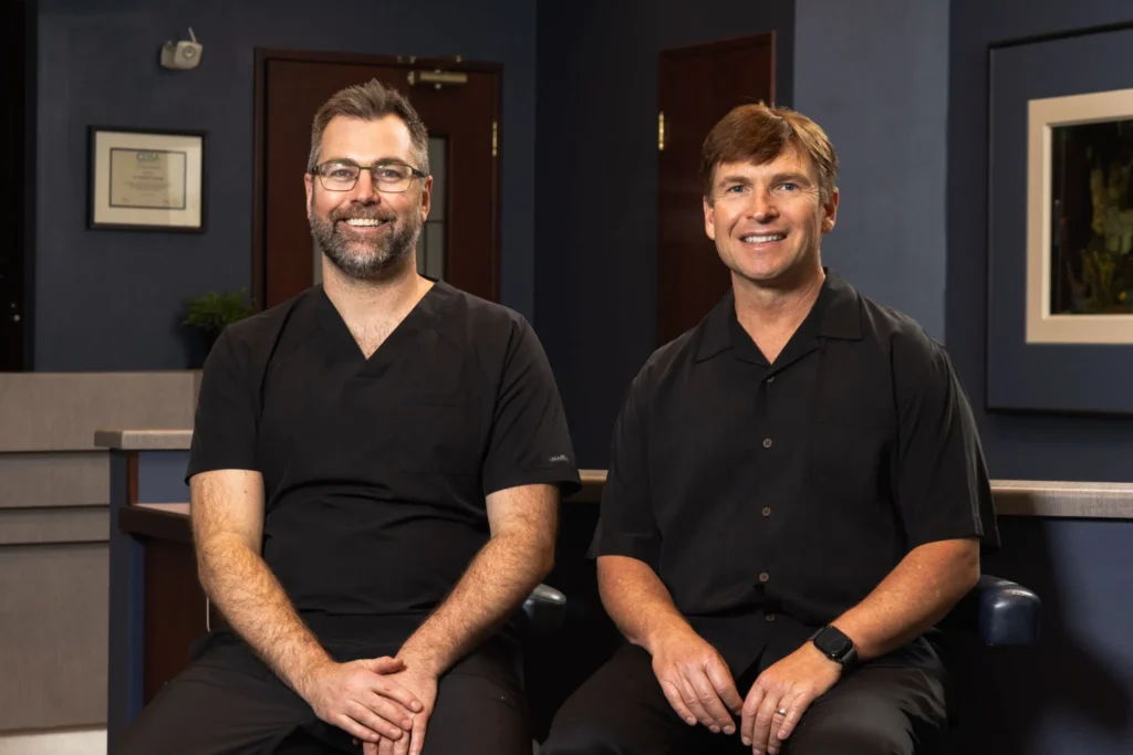 Dr. Brandon Goods and Dr. Jim Carney