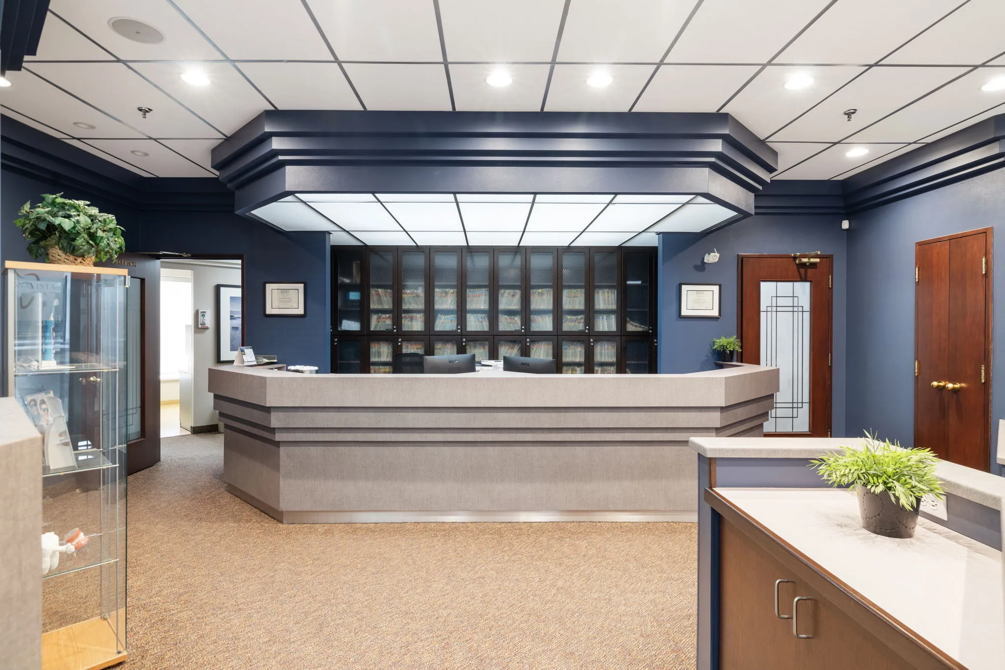 lake bonavista dental reception area
